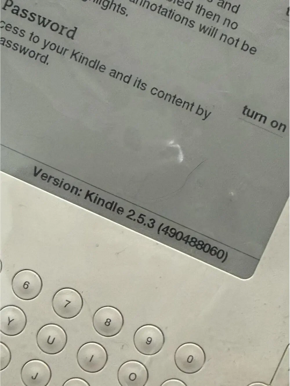 Amazon Kindle With Manual Charger And Case
